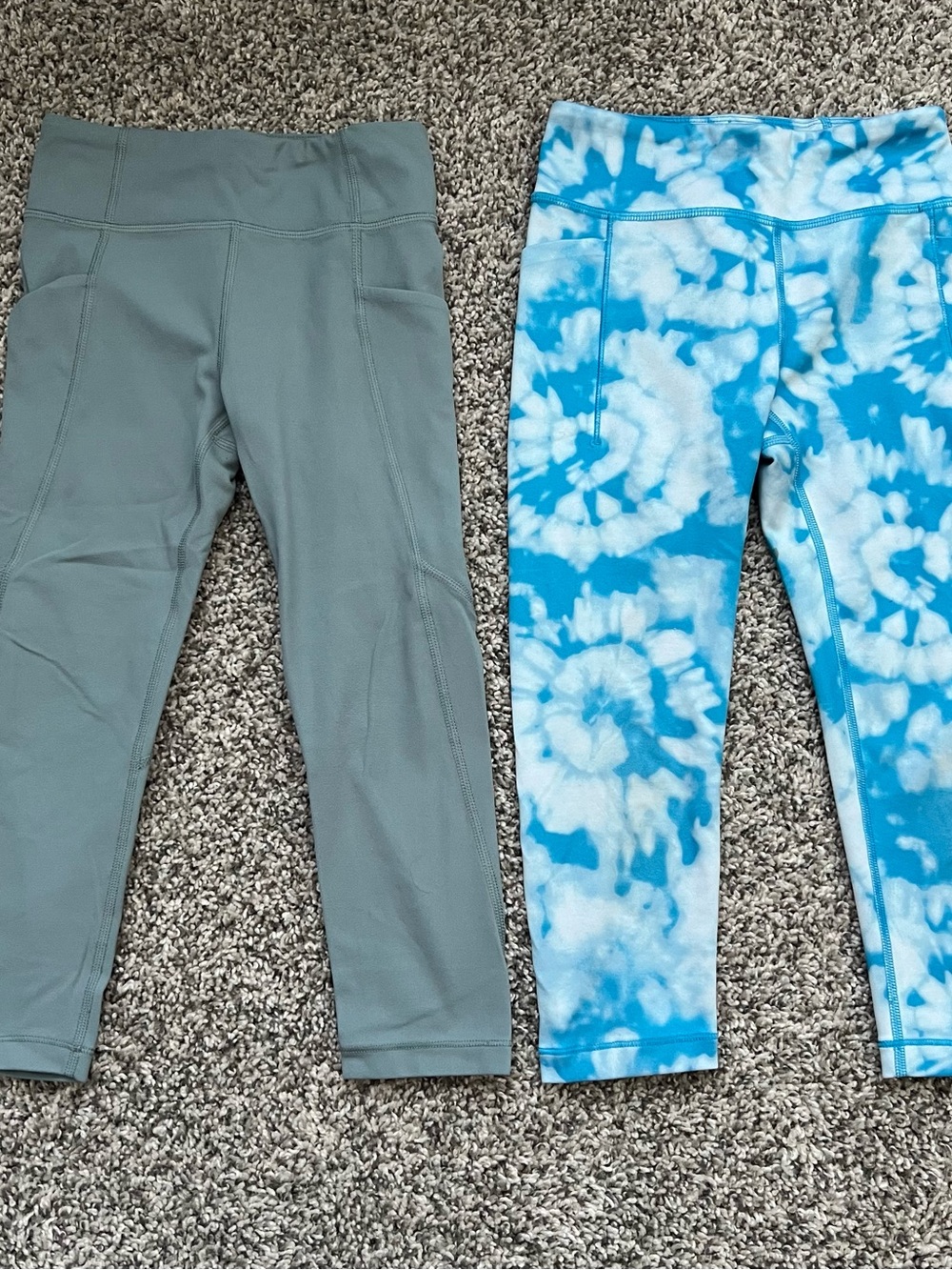 Athleta Girl high-rise capris (2)